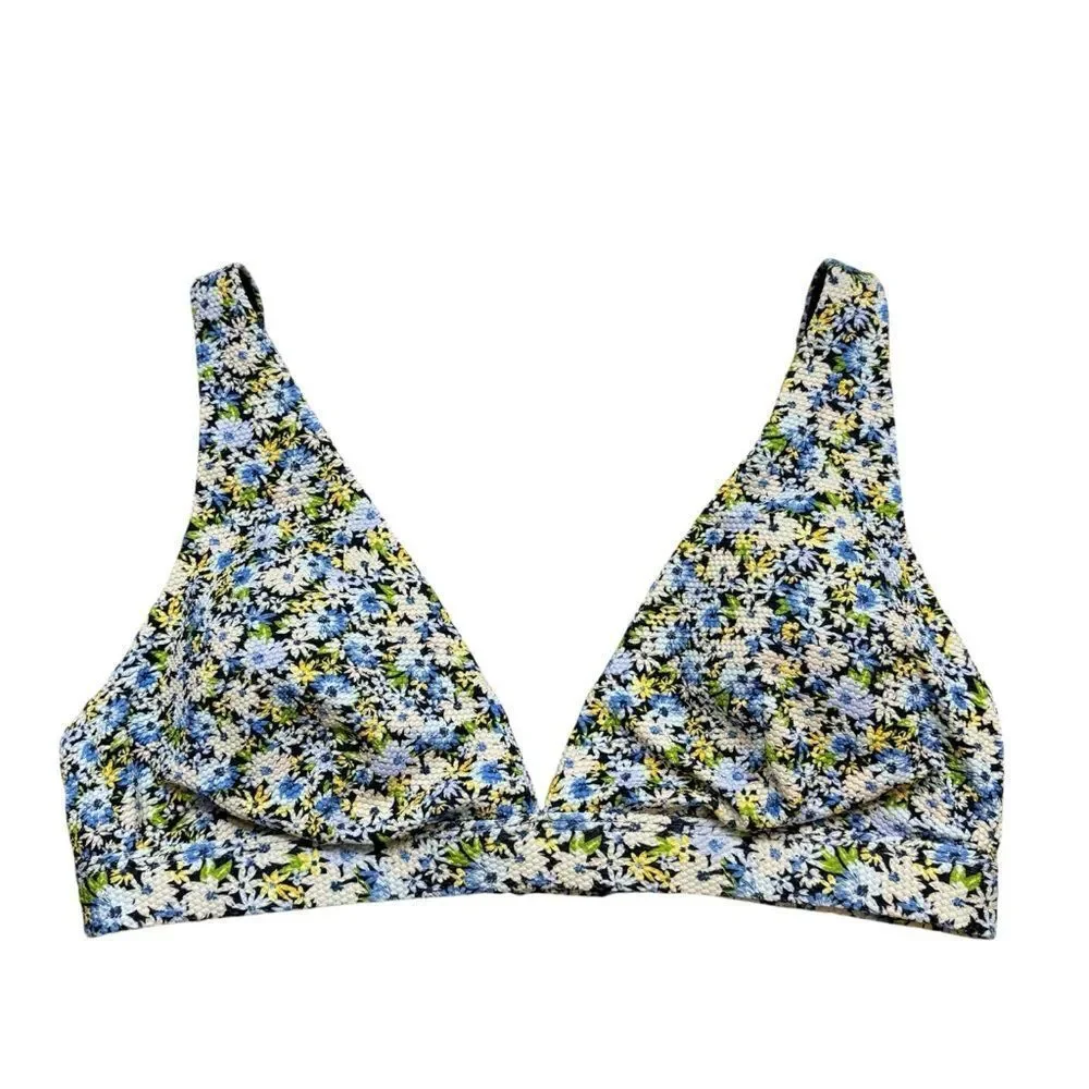 Brand me with Tags Old Navy‎ Piqué Classic Plunge Triangle Bikini Swim Top XL